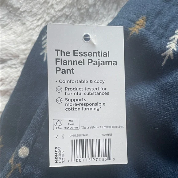 Sonoma Kids' Navy Joggers with Gold Accents - Picture 2 of 4